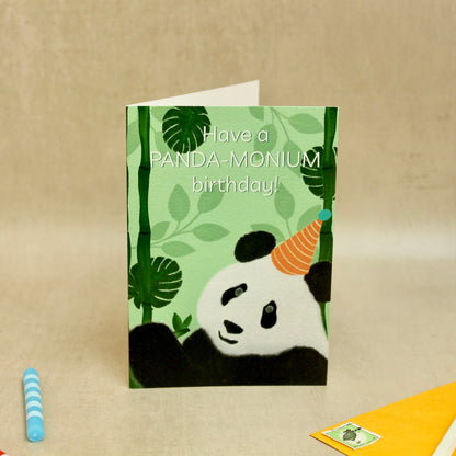 Panda-monium Birthday Wishes