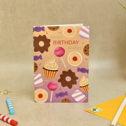 Sweet Treats Birthday Card