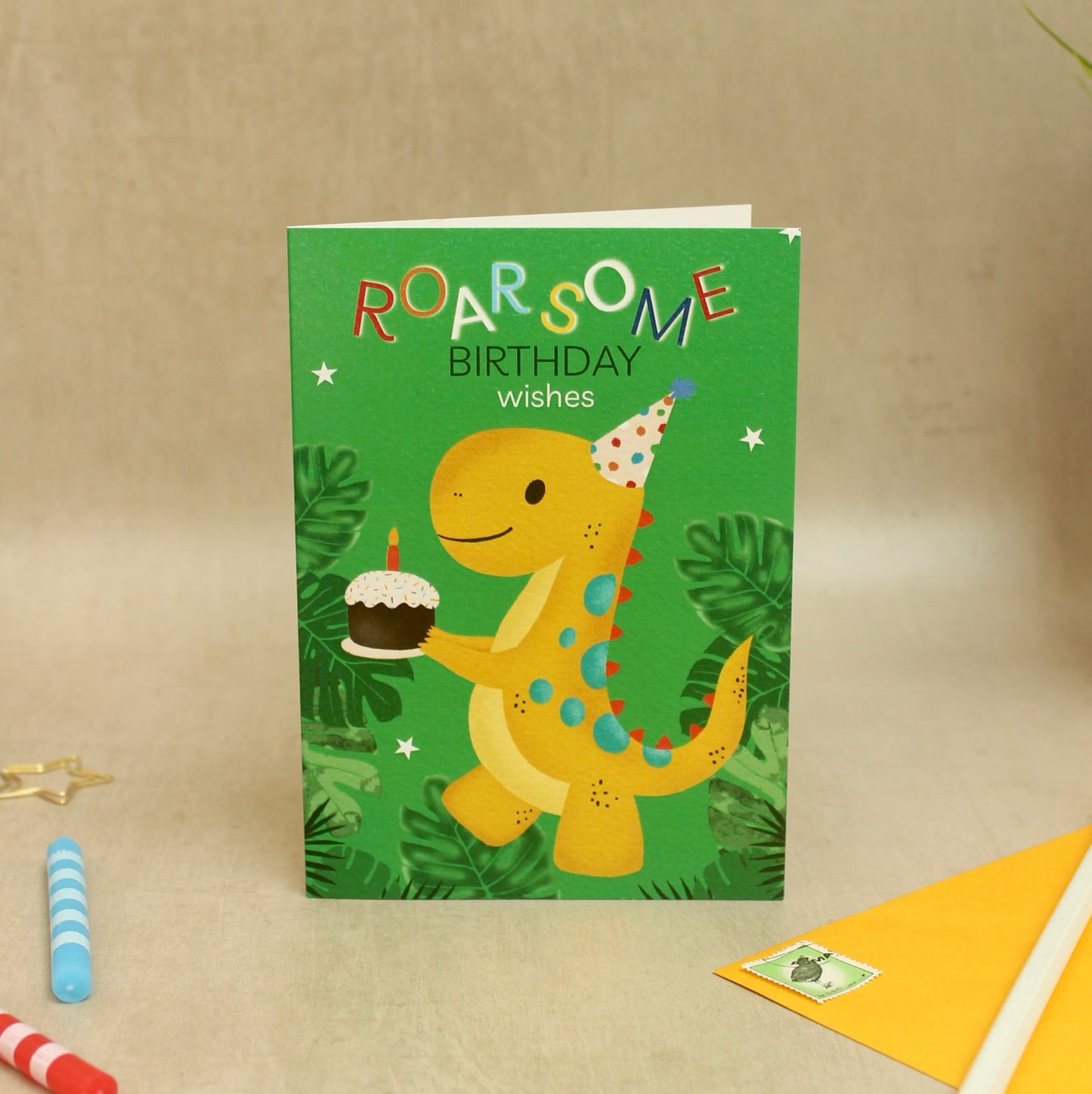 Roarsome Dinosaur Birthday Wishes