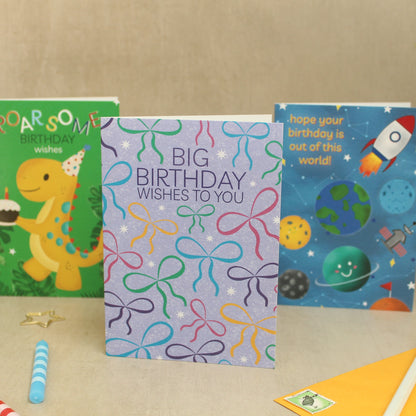 Big Birthday Bows Card
