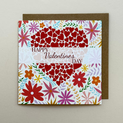 Valentine Floral Card