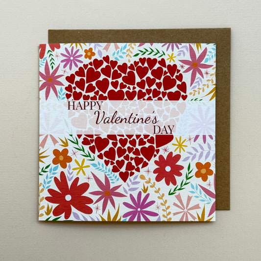 Valentine Floral Card