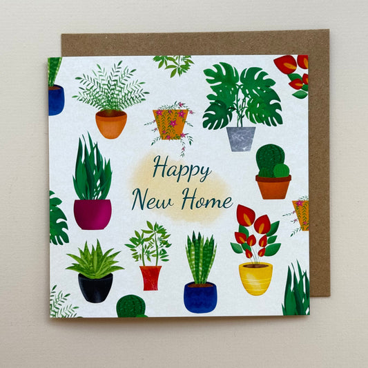 New Home Plant Card