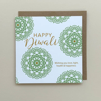 Mandala Diwali Card