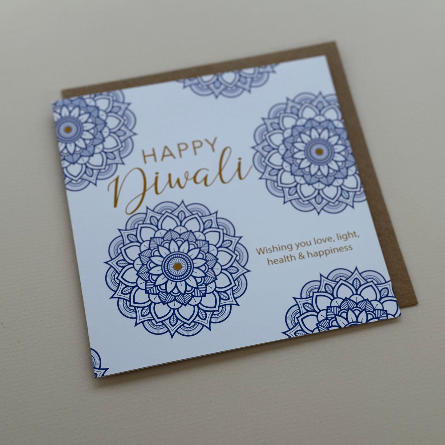Mandala Diwali Card