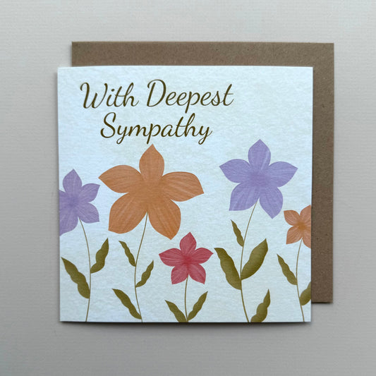 With Deepest Sympathy Card