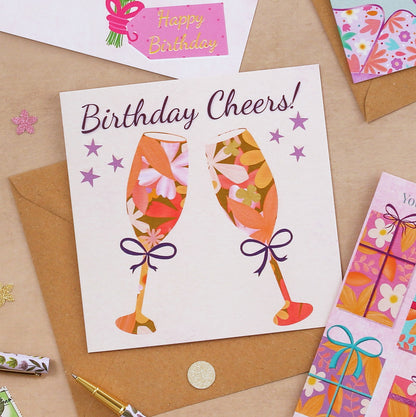 Birthday Cheers Greeting Card