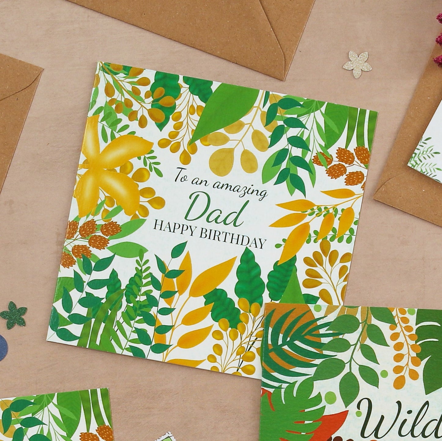 Dad Nature Inspired Birthday Card