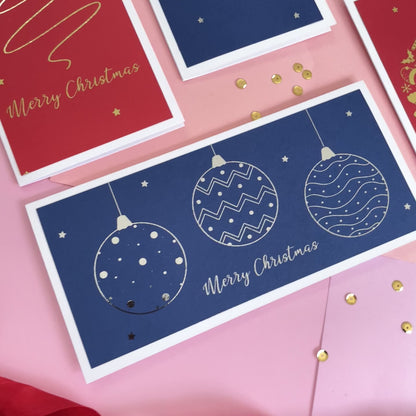 Foiled Christmas Cards